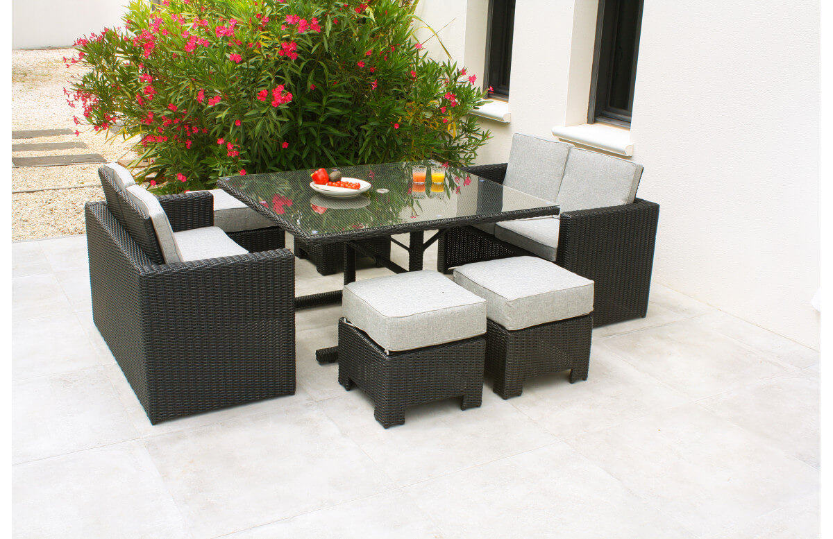 Salon jardin exterieur - Conforama