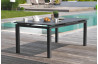 Table salon de jardin extensible en aluminium pour 8 personnes DCB Garden MIAMI