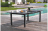 Table salon de jardin extensible en aluminium pour 8 personnes DCB Garden MIAMI