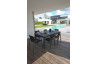 Table salon de jardin extensible en aluminium pour 8 personnes DCB Garden MIAMI