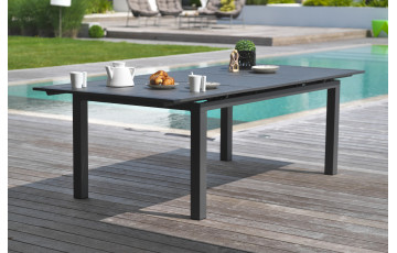 Table salon de jardin extensible en aluminium pour 12 personnes DCB Garden MIAMI