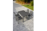 Ensemble table et fauteuils de jardin empilables 4 personnes Ezpeleta Meet-Hall