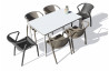 Ensemble table et chaises de jardin 6 personnes Ezpeleta Meet-Fado