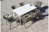 Ensemble table et chaises de jardin 6 personnes Ezpeleta Meet-Fado