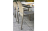 Ensemble table et fauteuils de jardin 8 personnes Ezpeleta Meet-Dock