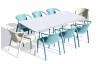 Ensemble table et chaises de jardin 8 personnes Ezpeleta Meet-Fado