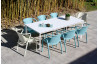 Ensemble table et chaises de jardin 8 personnes Ezpeleta Meet-Fado