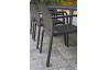 Ensemble table et fauteuils de jardin 8 personnes Ezpeleta Meet-Dock