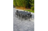 Ensemble table et fauteuils de jardin 8 personnes Ezpeleta Meet-Dock