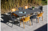 Ensemble table et chaises de jardin 8 personnes Ezpeleta Meet-Fado