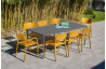 Ensemble table et chaises de jardin 8 personnes Ezpeleta Meet-Town