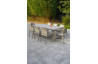 Ensemble table et fauteuils de jardin 8 personnes Ezpeleta Meet-Dock