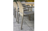 Ensemble table et fauteuils de jardin 8 personnes Ezpeleta Meet-Dock