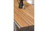 Ensemble table et fauteuils de jardin 6 personnes en inox & HPL Paris Garden CONCARNEAU