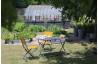Table pliante de jardin en aluminium 4 personnes - LORITA - Alizé