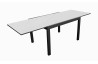 Table de jardin extensible en aluminium et verre 8-12 personnes - ELISE - Alizé