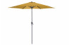 Parasol de jardin rond inclinable déperlant en aluminium et polyester - Alizé