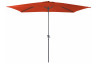 Parasol de jardin rectangulaire inclinable 300X200 déperlant en aluminium et polyester - Alizé