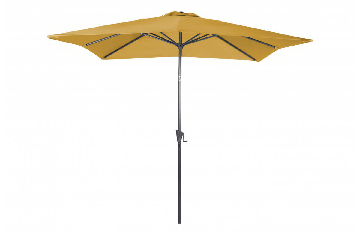 Parasol de jardin carré inclinable 250X250 déperlant en aluminium et polyester - Alizé Parasol de jardin carré inclinable 250X250 déperlant en aluminium et polyester - Alizé