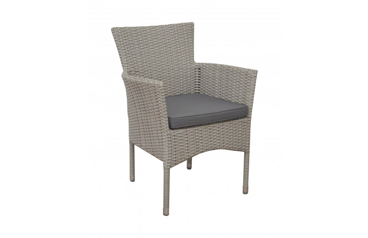 Fauteuil de jardin empilable en acier - VICTORIA - Alizé Fauteuil de jardin empilable en acier - VICTORIA - Alizé