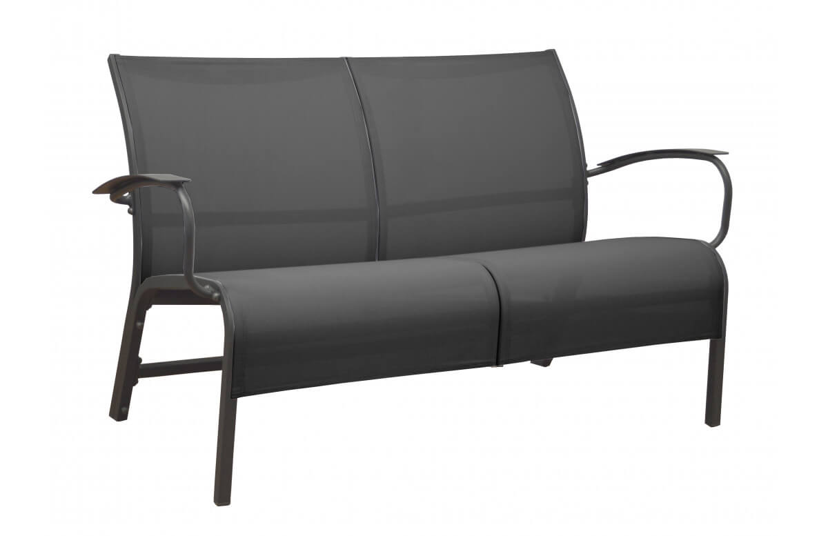 Banc de jardin en aluminium 2 personnes - LINEA - Alizé Banc de jardin en aluminium 2 personnes - LINEA - Alizé