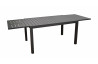 Table de jardin extensible en aluminium 8-12 personnes - ALICE graphite - Alizé