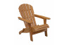 Fauteuil de jardin pliant en bois - ADIRONDAC aspect teck - Alizé