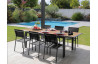Fauteuil de jardin empilable en aluminium - DUCA - Alizé