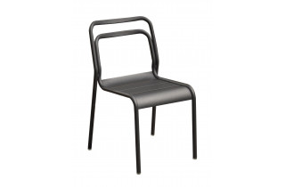 Chaise de jardin empilable en aluminium - EOS - ProLoisirs