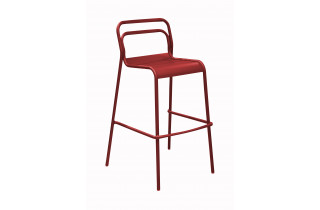 Chaise haute empilable en aluminium - EOS - ProLoisirs