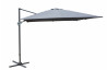 Parasol de jardin rectangulaire déporté inclinable 300X400 en aluminium et polyester - ProLoisirs