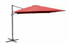 Parasol de jardin carré déporté inclinable 300X300 en aluminium et polyester - ProLoisirs