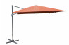 Parasol de jardin rectangulaire déporté inclinable 300X400 en aluminium et polyester - ProLoisirs