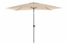 Parasol de jardin rectangulaire inclinable 300X200 en aluminium et polyester - ProLoisirs