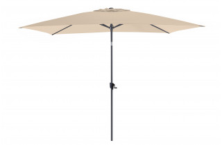 Parasol de jardin rectangulaire inclinable 300X200 en aluminium et polyester - ProLoisirs