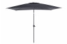 Parasol de jardin rectangulaire inclinable 300X200 en aluminium et polyester - ProLoisirs