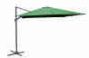 Parasol de jardin carré déporté inclinable 300X300 en aluminium et polyester - ProLoisirs