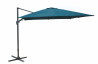 Parasol de jardin carré déporté inclinable 300X300 en aluminium et polyester - ProLoisirs