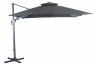 Parasol de jardin carré déporté inclinable 300X300 en aluminium et polyester - ProLoisirs