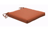 Coussin galette de chaise 40X40X4 lavable en polyester - Alizé