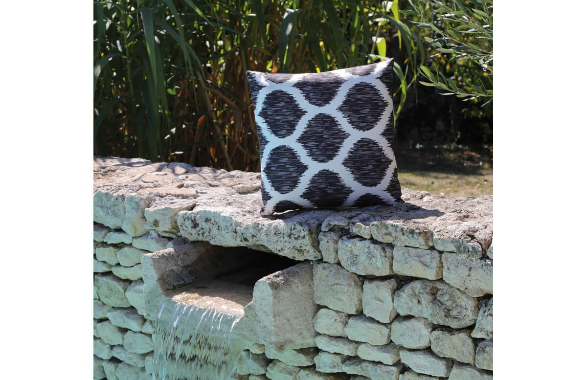 Coussin de déco 45X45 lavable en polyester - ProLoisirs