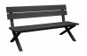 Banc de jardin en aluminium - CROSSWAY - ProLoisirs