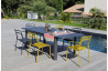 Table de jardin extensible en aluminium 8-10 personnes - EOS graphite - ProLoisirs