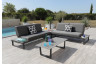 Salon de jardin bas en aluminium 4 personnes - STATEN - ProLoisirs