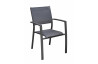 Fauteuil de jardin empilable en aluminium - GAMES - ProLoisirs