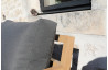 Salon de jardin bas empilable en aluminium 4 personnes - NEBRASKA - ProLoisirs