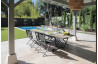 Table de jardin extensible en aluminium et céramique 6-10 personnes - SOTTA - ProLoisirs