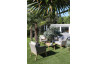 Salon de jardin bas en aluminium 4 personnes - Vigo II naturel - ProLoisirs