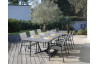 Table de jardin extensible en aluminium et céramique 6-12 personnes - VITA - ProLoisirs
