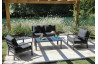 Salon de jardin bas en aluminium 4 personnes - MATEO - ProLoisirs